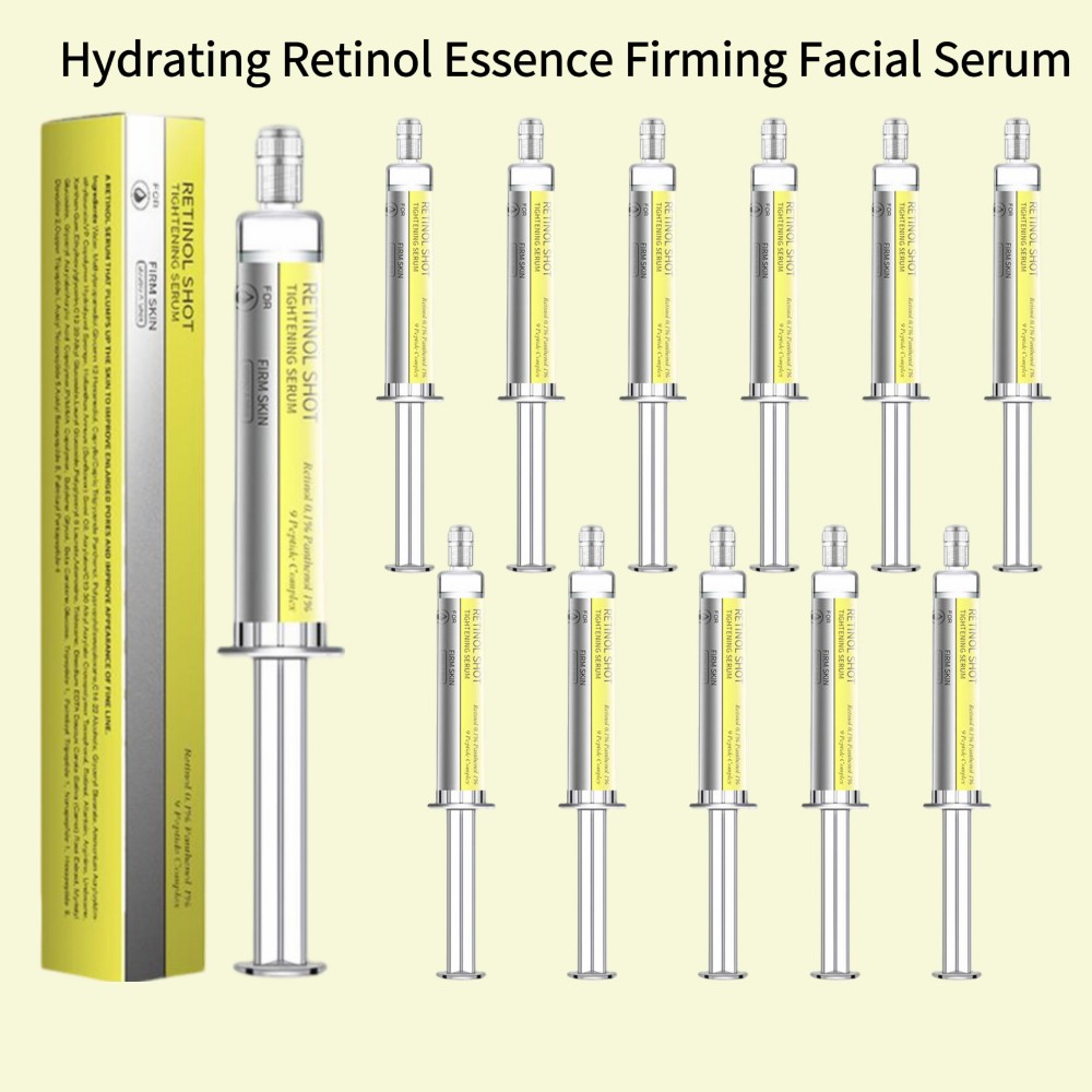 Korean Skincare Routine - Hydrating Retinol Essence Firming Facial Serum