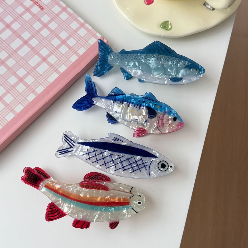 4Pcs Hairpin Ocean Animal Hair - Korean Women Lifestyle recension och pris